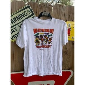 Vintage 80s Bahamas Party dogs Who let the dogs out? T-shirt Size XL